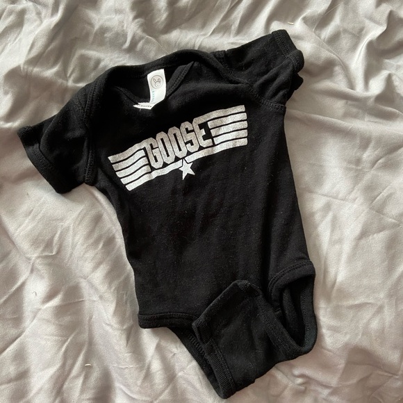 One Pieces Top Gun Goose Baby Onesie Pair W Maverick Costume Poshmark
